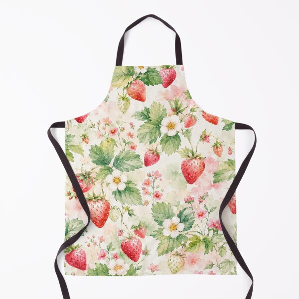 Item preview, Cute Strawberry Pattern | Summer Fruit Seamless Print designed and sold by Aramdesing.