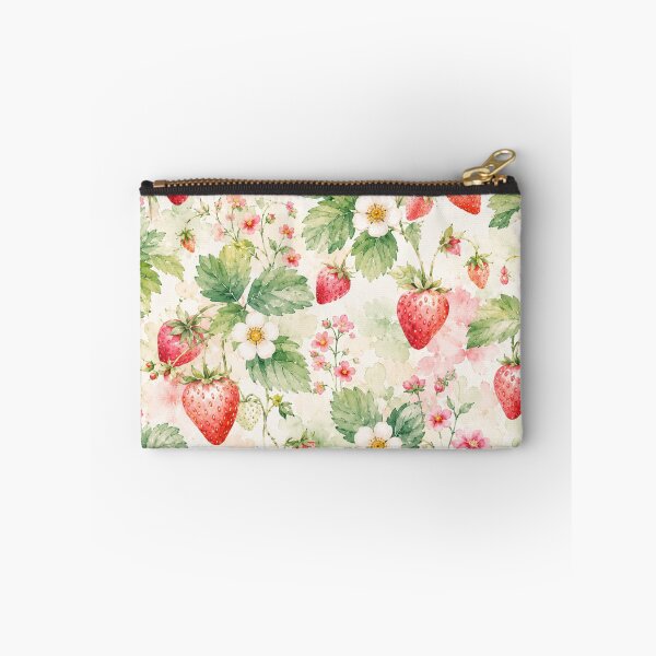 Item preview, Cute Strawberry Pattern | Summer Fruit Seamless Print designed and sold by Aramdesing.