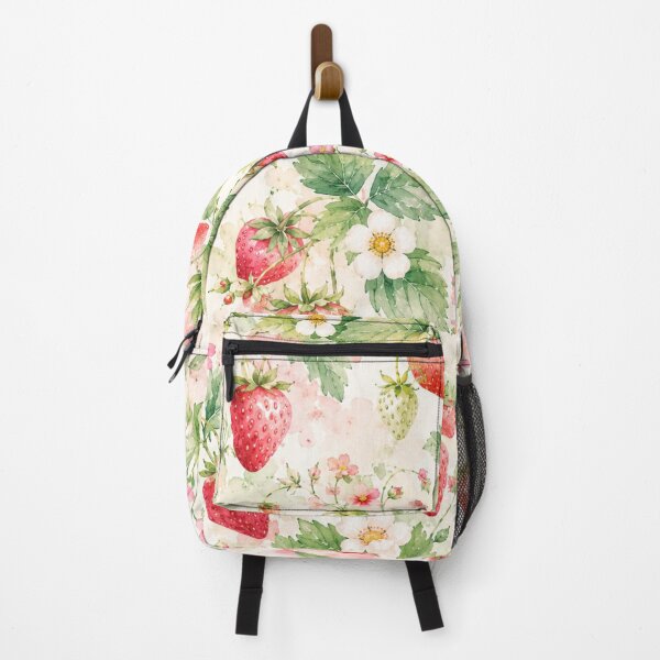 Item preview, Cute Strawberry Pattern | Summer Fruit Seamless Print designed and sold by Aramdesing.