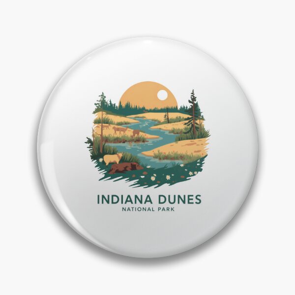 Item preview, Indiana Dunes National Park Travel Souvenir Hiking Camping Outdoors designed and sold by Simsimah26Parks.