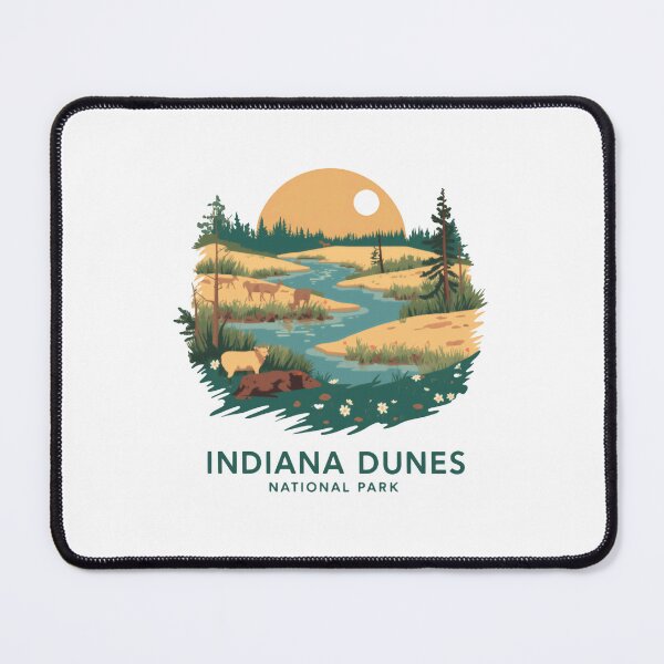 Item preview, Indiana Dunes National Park Travel Souvenir Hiking Camping Outdoors designed and sold by Simsimah26Parks.
