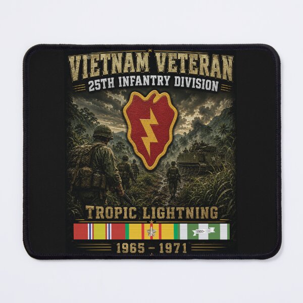 Item preview, 25th Infantry Division - Vietnam Veteran designed and sold by Military Insignia Products.