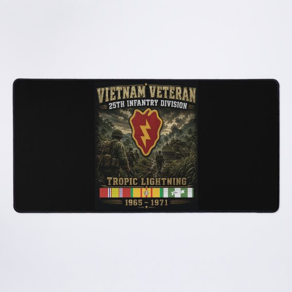 Item preview, 25th Infantry Division - Vietnam Veteran designed and sold by Military Insignia Products.