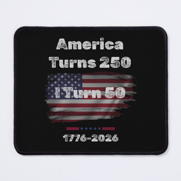 Item preview, America Turns 250 I Turn 50, 50th Birthday Gift In 2026, Born in 1976 designed and sold by WearFine.