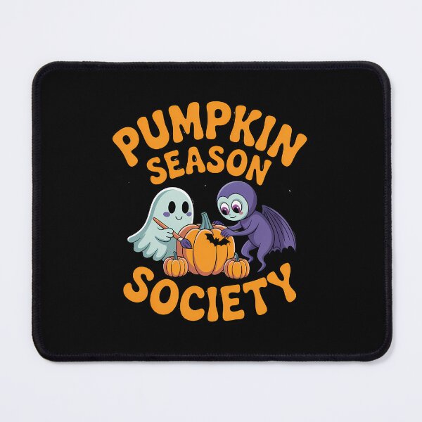 Item preview, Pumpkin Season Society Cute Ghost and Bat Halloween Design designed and sold by Raw Tigers.