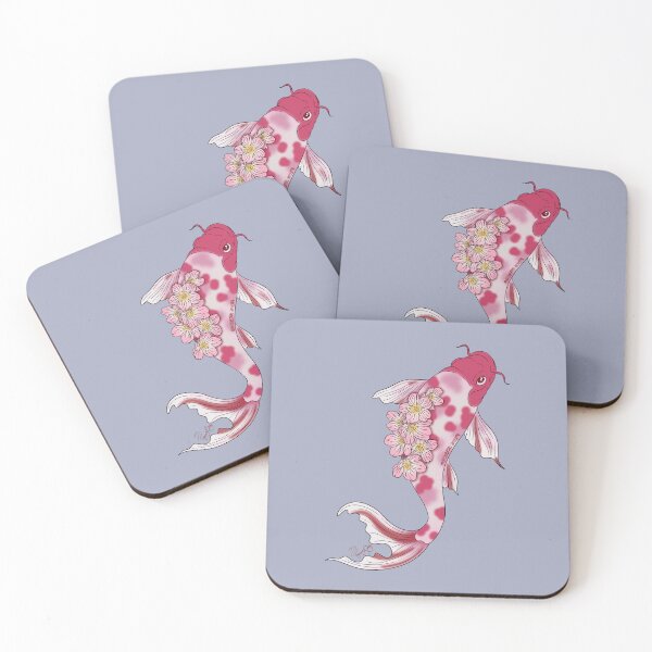 Item preview, Cherry Blossom Koi Fish Animal Flower Hybrid designed and sold by Marguerite Artistry.