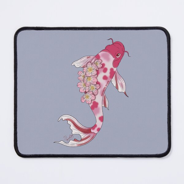 Item preview, Cherry Blossom Koi Fish Animal Flower Hybrid designed and sold by Marguerite Artistry.