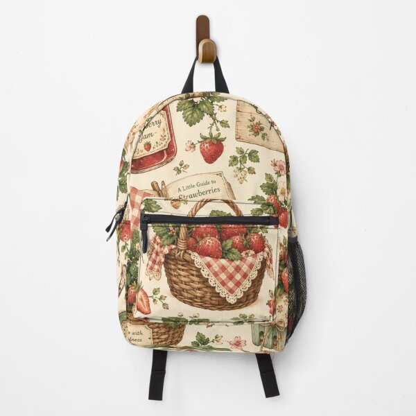 Item preview, Cute Strawberry Pattern | Summer Fruit Seamless Print designed and sold by Aramdesing.