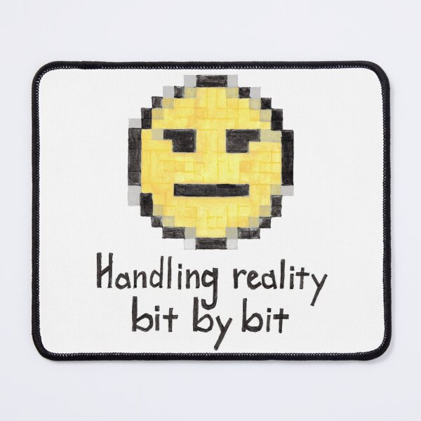 Item preview, Handling Reality Bit by Bit designed and sold by theOffbeatCamel.