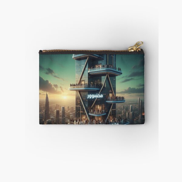 Item preview, Arabic language tower Dubai Burj levels learner progress art gift designed and sold by language-des.
