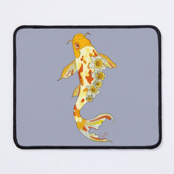 Item preview, Daffodils Koi Fish Animal Flower Hybrid designed and sold by Marguerite Artistry.
