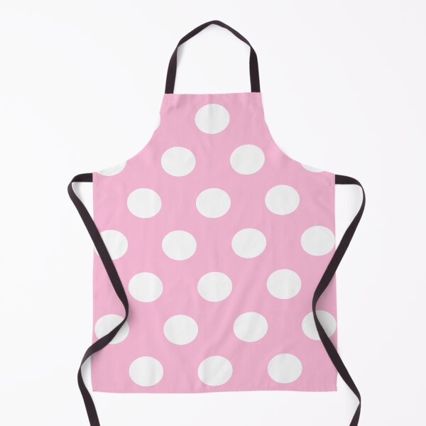 Item preview, Large WHITE and COTTON CANDY PINK POLKA DOTS designed and sold by RachelMacht.
