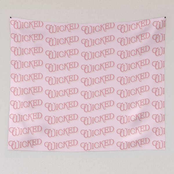 Item preview, Wicked Title Card: Pink Inverted designed and sold by Sierra Hendershot.