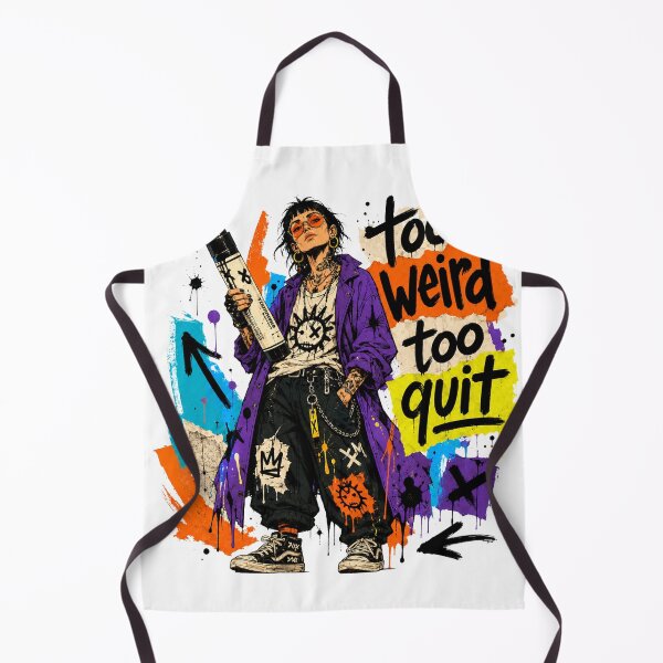 Item preview, Too Weird To Quit Artist Graphic designed and sold by moxivra.