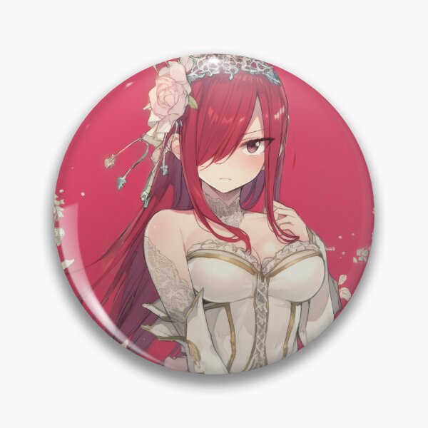 Item preview, Red Hair Wedding Day Slayer  designed and sold by AnimeArsenalPrints.
