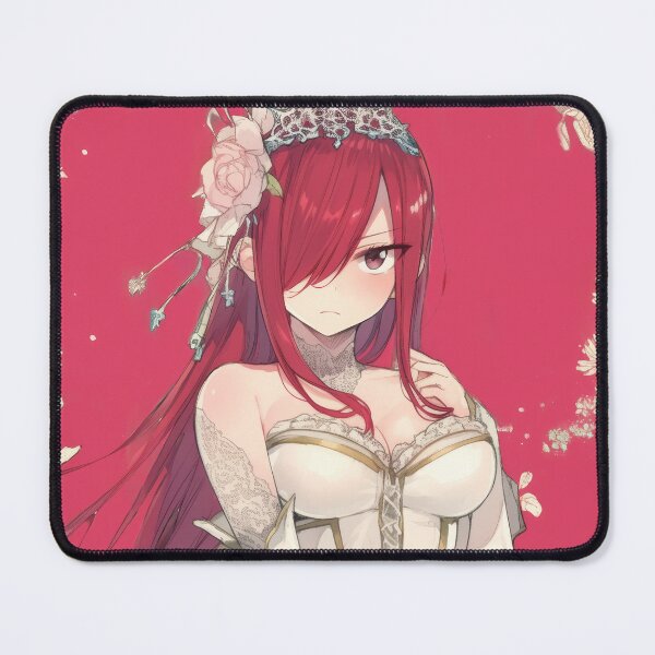 Item preview, Red Hair Wedding Day Slayer  designed and sold by AnimeArsenalPrints.