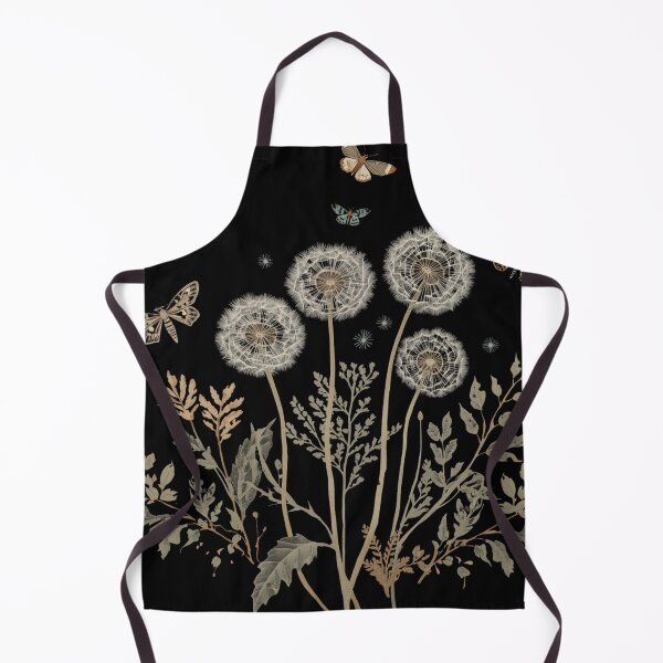 Item preview, Dandelion puff and moths designed and sold by uunaa.