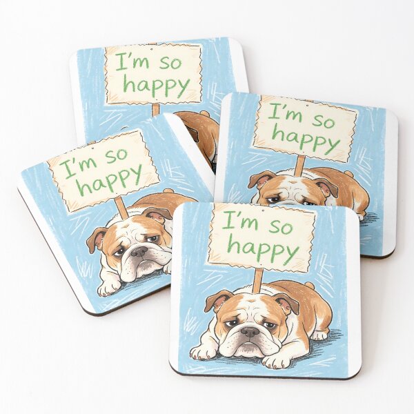 Item preview, Funny dog with humorous words designed and sold by UniFound.