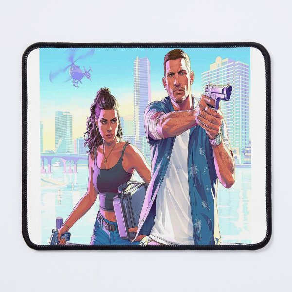 Item preview, GTA VI Lucia and Jason  designed and sold by RecantoSombrio.