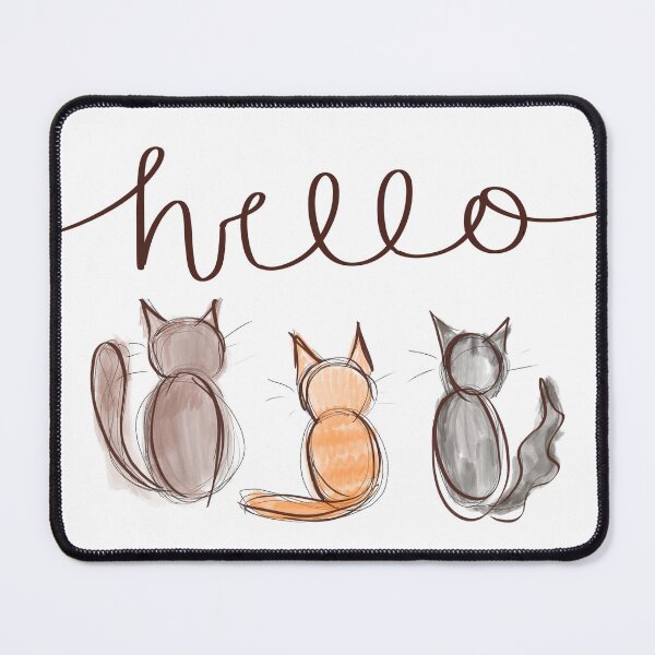 Item preview, Hello Cats designed and sold by tsarah3.