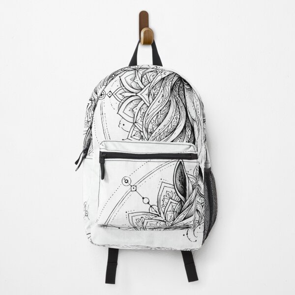 Item preview, Sacred Horse Mandala Line Art | Spiritual Strength & Freedom Symbolism designed and sold by suryabumblee.