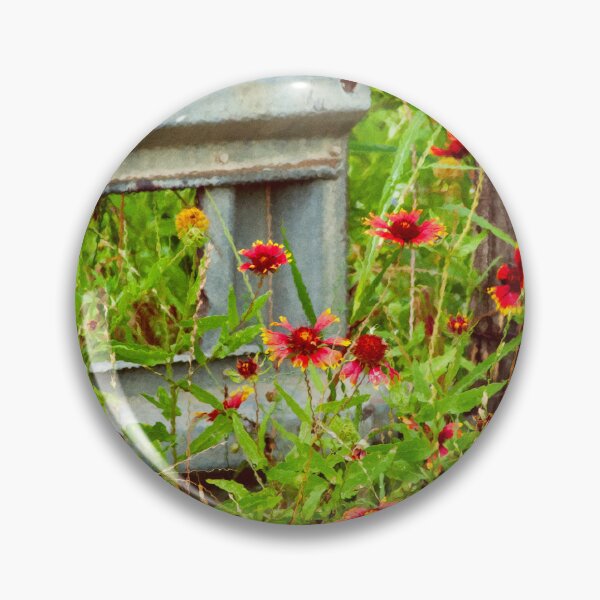Item preview, Wildflowers Near An Old Fence Gate designed and sold by RubyDelAngel.