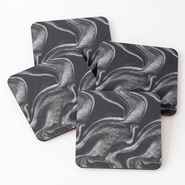 Item preview, Black marble texture designed and sold by patterncrow.