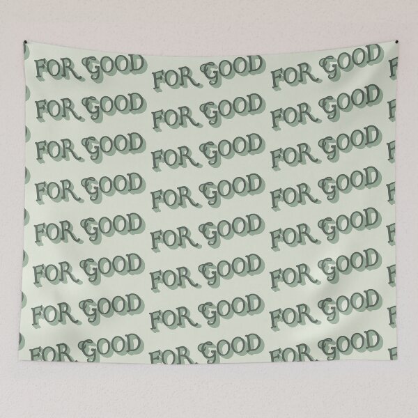 Item preview, Wicked For Good Title Card: Sage Green Inverted designed and sold by Sierra Hendershot.