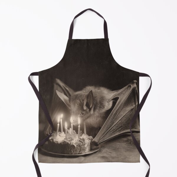 Aperçu de l'œuvre Portrait de chauve-souris souhaitant un anniversaire créée et vendue par SpecInkStudio.