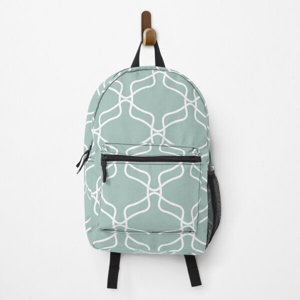 Item preview, Opal & white interconnected seamless pattern designed and sold by Mint + Midnight.