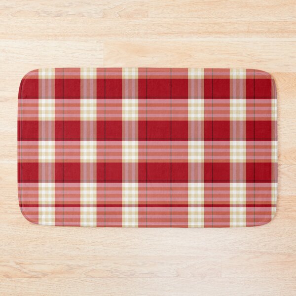 Item preview, Classic Red, Pink and Cream Plaid Pattern designed and sold by daphsam.