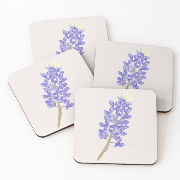 Item preview, Watercolor Bluebonnet Flower- Texas State Flower designed and sold by Marguerite Artistry.