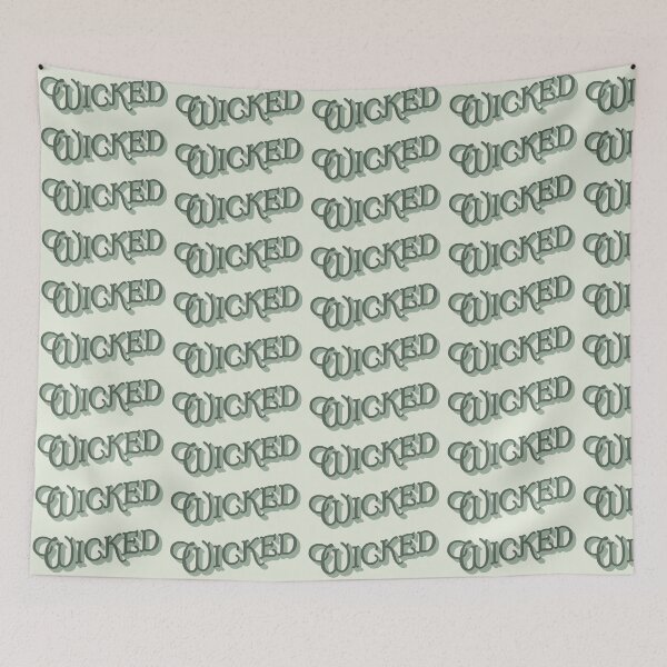 Item preview, Wicked Title Card: Sage Green Inverted designed and sold by Sierra Hendershot.