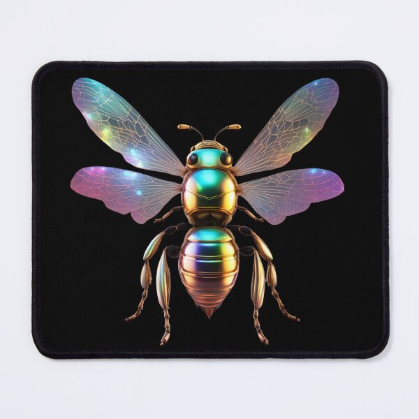 Item preview, Colorful Metallic Bee designed and sold by Roanemermaid.