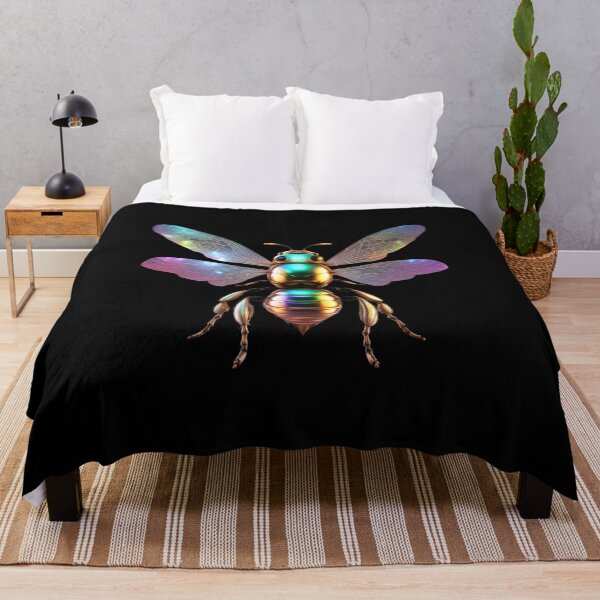 Item preview, Colorful Metallic Bee designed and sold by Roanemermaid.