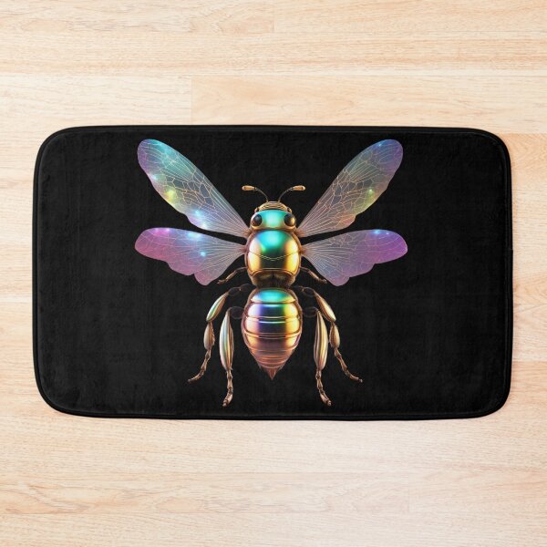 Item preview, Colorful Metallic Bee designed and sold by Roanemermaid.