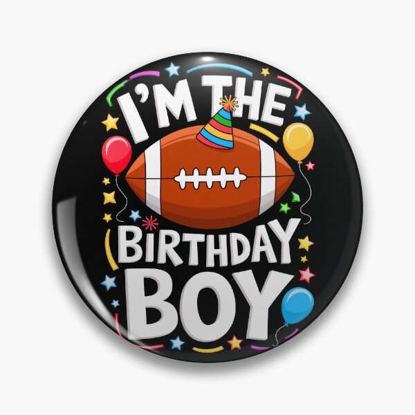 Item preview, Funny Football Birthday Boy Bday Boys Girls Kids designed and sold by rafaeltto.