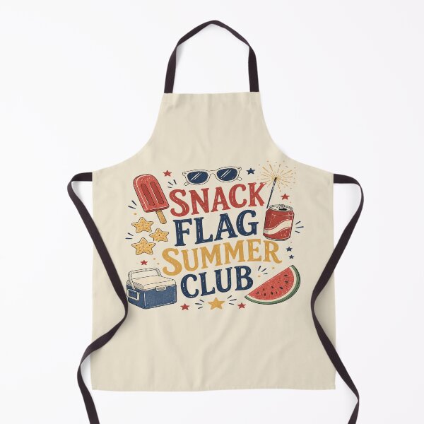 Item preview, Snack Flag Summer Club Cute Patriotic Summer Tee designed and sold by POD DYNASTY.