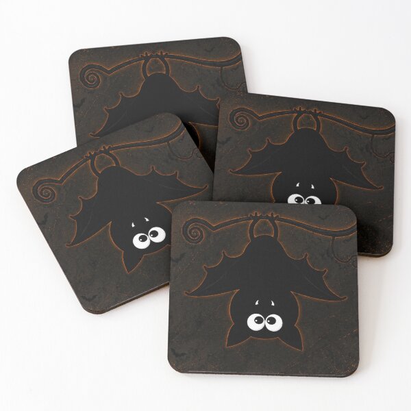 Item preview, Cute Hanging Bat Halloween Spooky Night designed and sold by Fei Long Design Hub.
