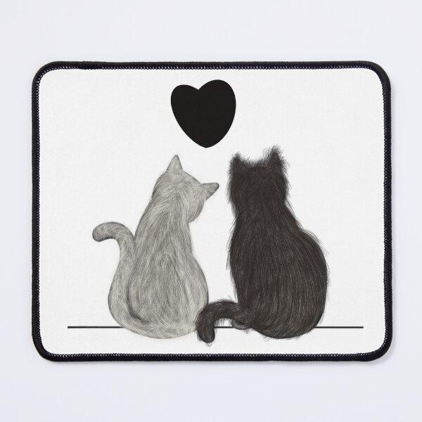 Item preview, Two Felines Sharing a Quiet Moment designed and sold by Senorona.