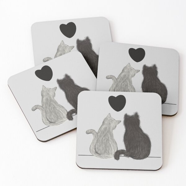 Item preview, Two Felines Sharing a Quiet Moment designed and sold by Senorona.