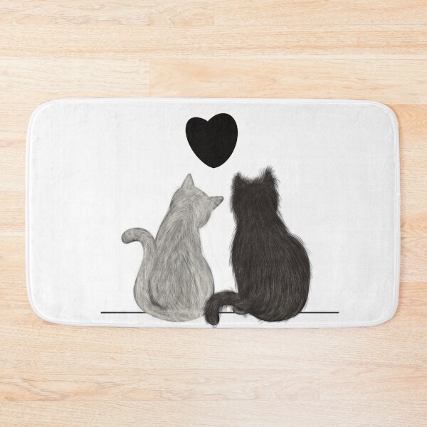 Item preview, Two Felines Sharing a Quiet Moment designed and sold by Senorona.