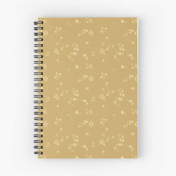 Aperçu de l'œuvre Motif floral dégradé ton sur ton dans les tons miel et crème au beurre créée et vendue par ThisArtMama.