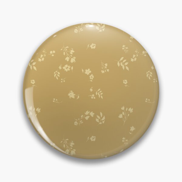 Item preview, Scattered Tonal Falling Floral Pattern in Honey Wheat and Buttercream designed and sold by ThisArtMama.
