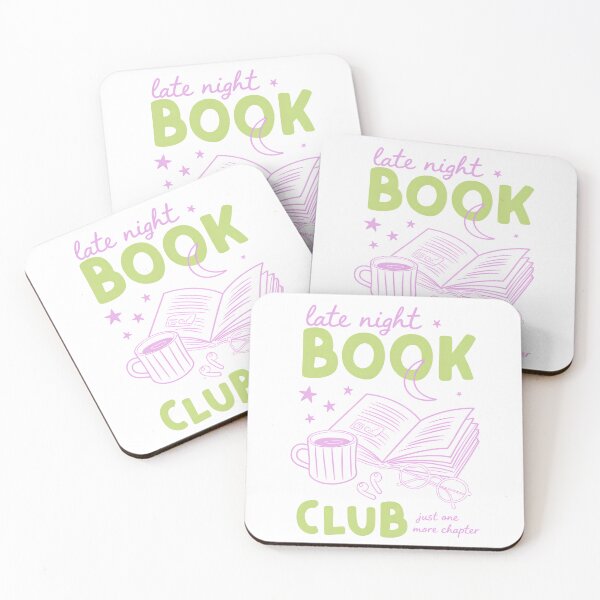 Item preview, Late Night Book Minimalist Pastel Reading Aesthetic Design designed and sold by Snifferius.