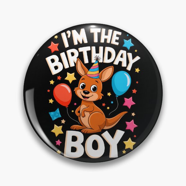 Item preview, Funny Kangaroo Birthday Boy Bday Boys Girls Kids designed and sold by rafaeltto.
