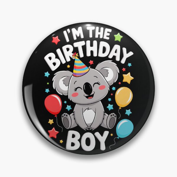 Item preview, Funny Koala Birthday Boy Bday Boys Girls Kids designed and sold by rafaeltto.