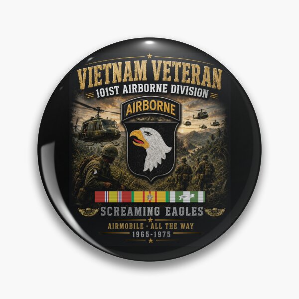 Item preview, 101st Airborne Division - Vietnam Veteran designed and sold by Military Insignia Products.