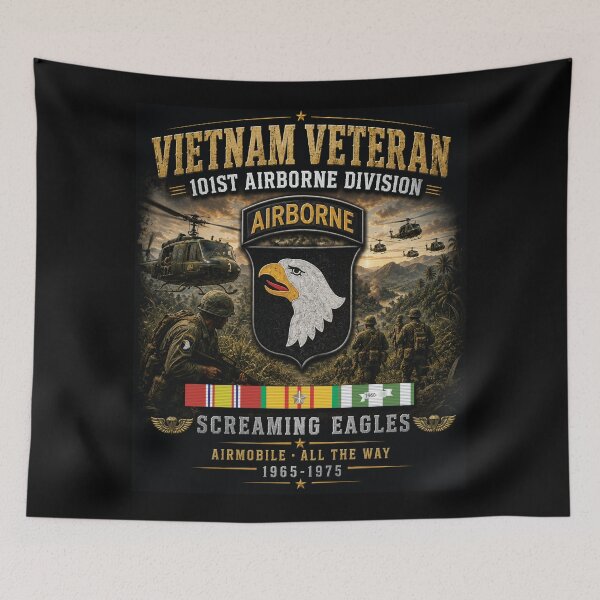 Item preview, 101st Airborne Division - Vietnam Veteran designed and sold by Military Insignia Products.