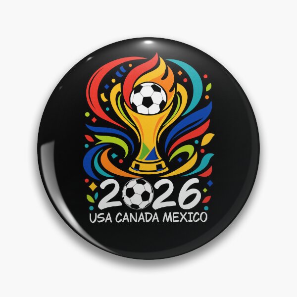 Item preview, World Soccer Tournament 2026 USA Canada Mexico Football Fan Pride designed and sold by FreshVibe Prints.